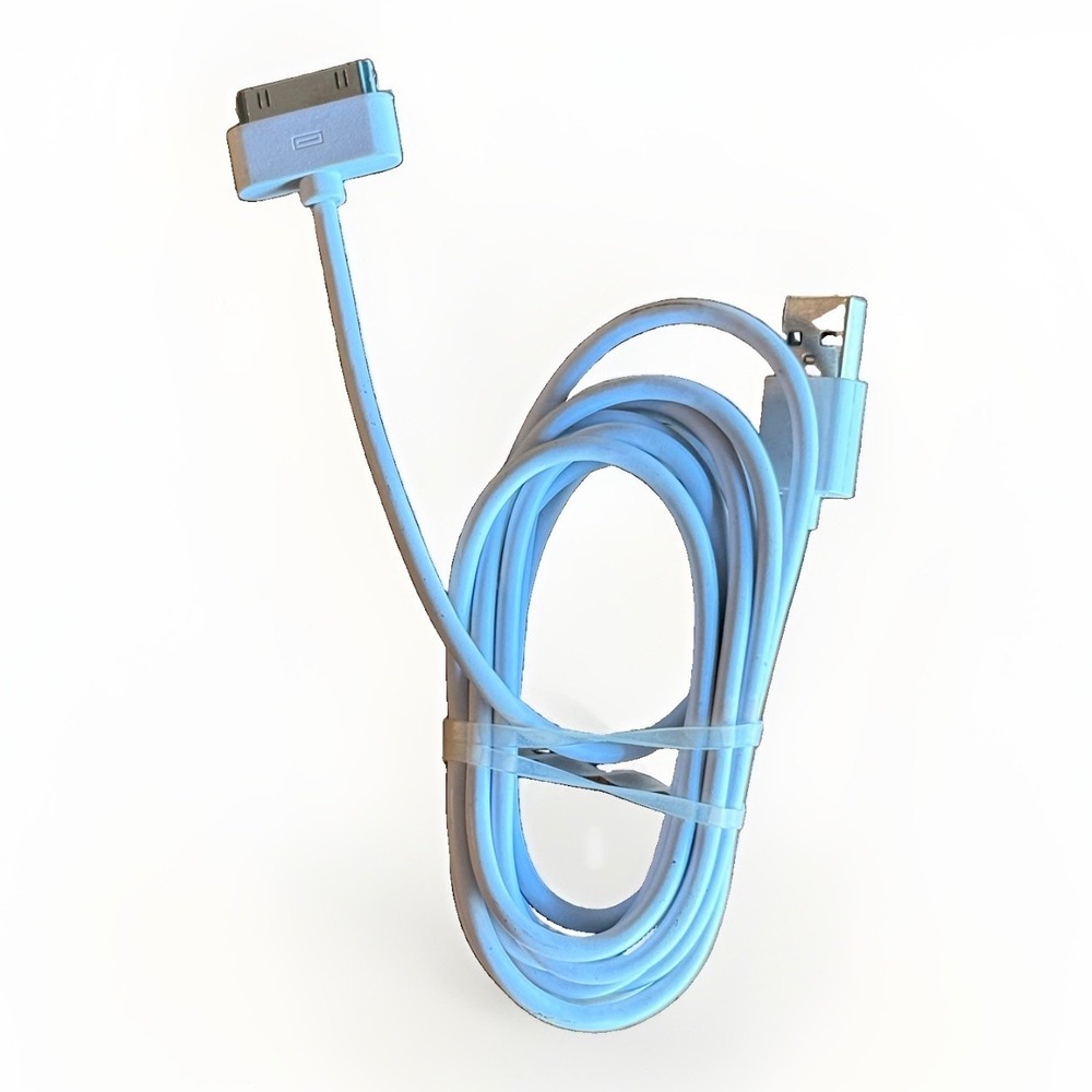 Power A Brand For  Apple 30 Pin Dock To USB-A Cable Vintage Retro Tech